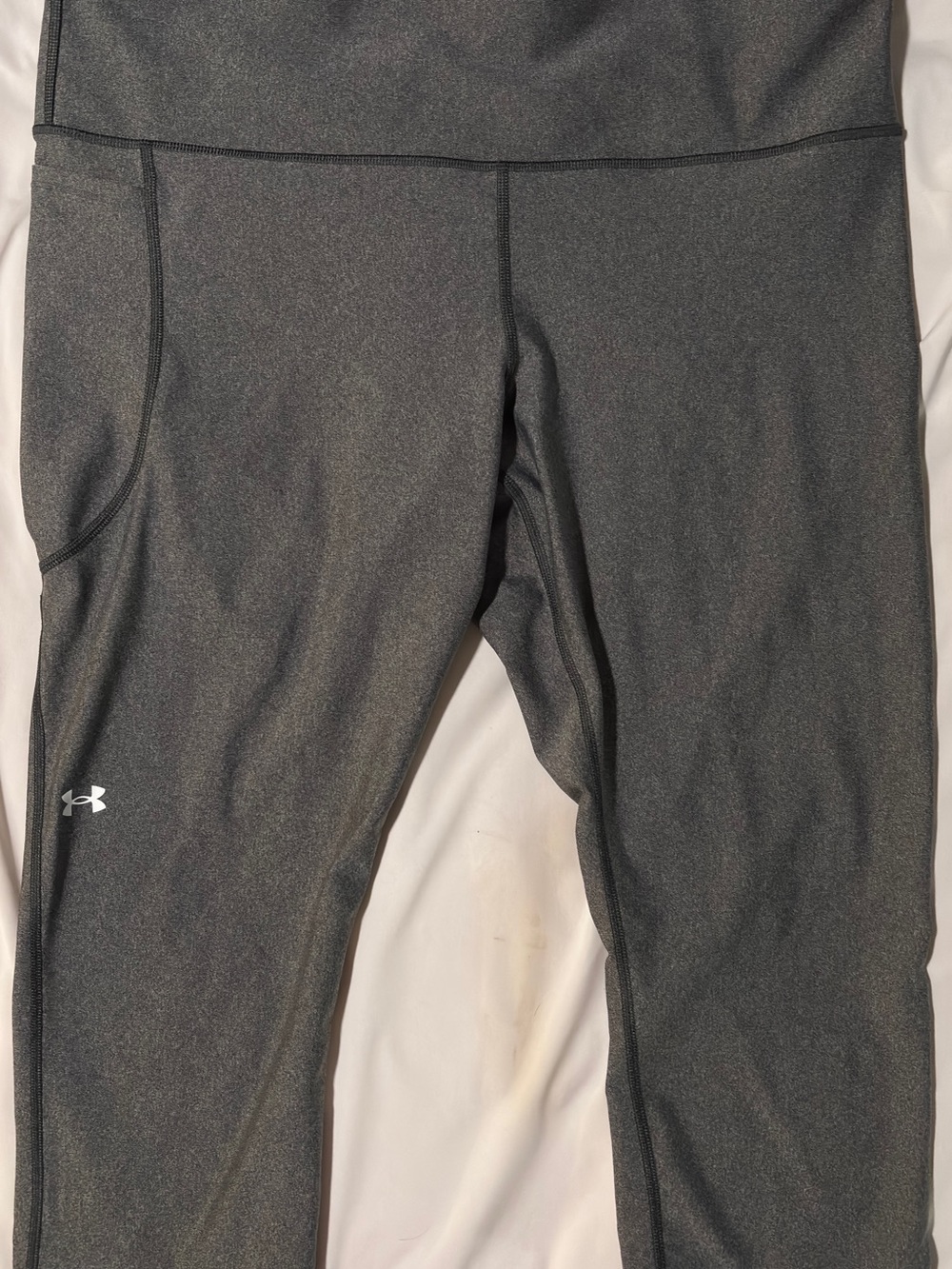 Under Armour Gray Heat Gear Capri